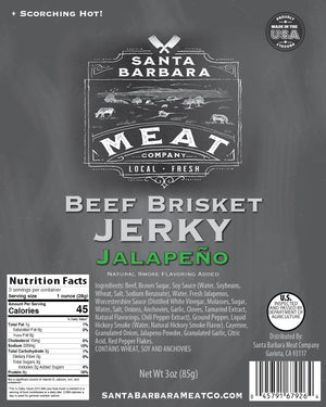 Beef Brisket Jerky - Jalapeno