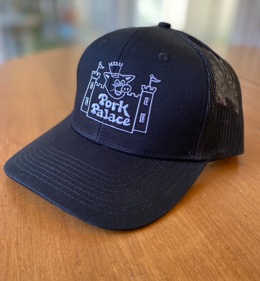 Pork Palace Embroidered Mesh Hat