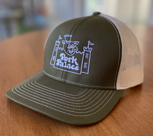 Pork Palace Embroidered Mesh Hat